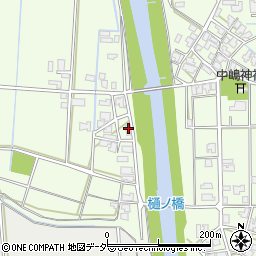 石川県加賀市中島町（ナ）周辺の地図