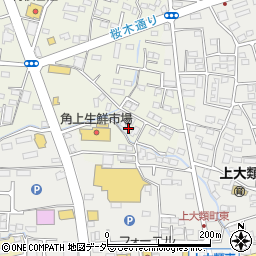 群馬県高崎市貝沢町1350-1周辺の地図