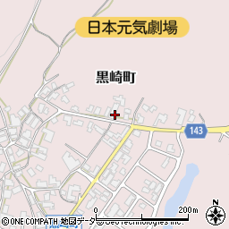 石川県加賀市黒崎町チ周辺の地図