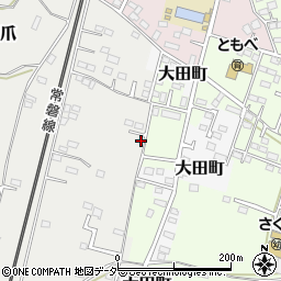 茨城県笠間市橋爪1005周辺の地図