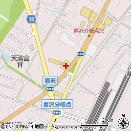 栃木県小山市喜沢746周辺の地図
