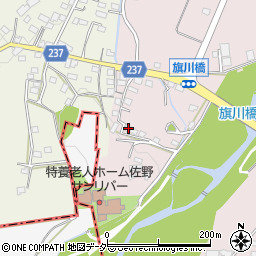 栃木県佐野市小中町1810周辺の地図