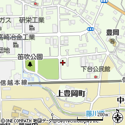 群馬県高崎市上豊岡町565-27周辺の地図