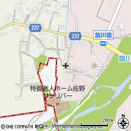 栃木県佐野市小中町1802周辺の地図