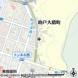 栃木県足利市助戸大橋町1949周辺の地図