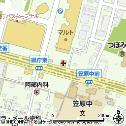 はま寿司水戸笠原店周辺の地図