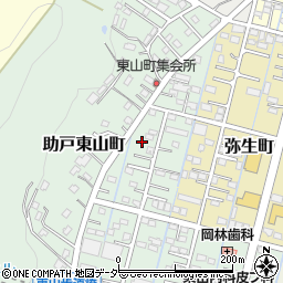 栃木県足利市助戸東山町902-1周辺の地図