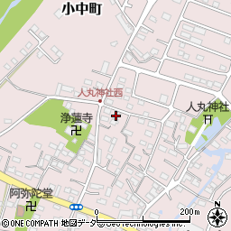 栃木県佐野市小中町1007周辺の地図