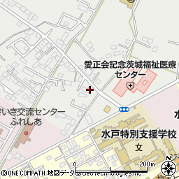 茨城県水戸市元吉田町1823-5周辺の地図