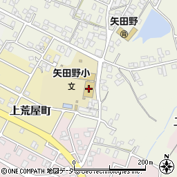 矢田野小学校周辺の地図