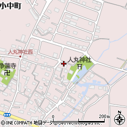 栃木県佐野市小中町1059周辺の地図