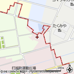 石川県加賀市打越町子周辺の地図