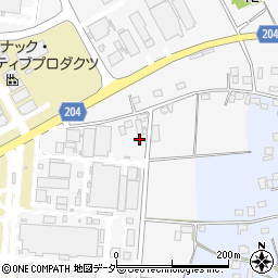 茨城県筑西市森添島1230周辺の地図