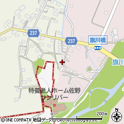 栃木県佐野市小中町1801周辺の地図