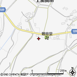 茨城県笠間市上加賀田1455周辺の地図