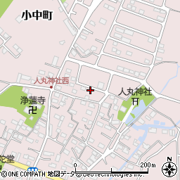 栃木県佐野市小中町1304周辺の地図