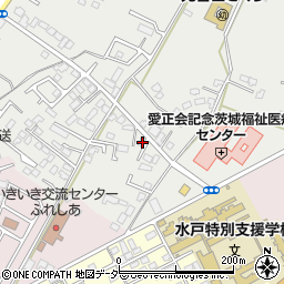 茨城県水戸市元吉田町1823-16周辺の地図
