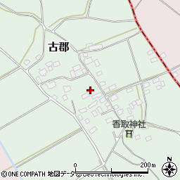 茨城県筑西市古郡273周辺の地図