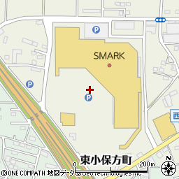 ＳＭＡＲＫ　Ａ駐車場周辺の地図