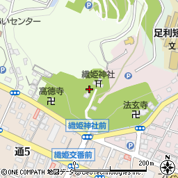 栃木県足利市西宮町3889周辺の地図