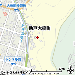 栃木県足利市助戸大橋町1871周辺の地図