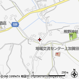 茨城県笠間市上加賀田340周辺の地図