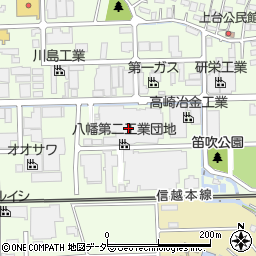 東京鋳造所群馬工場周辺の地図