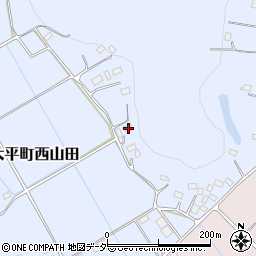 栃木県栃木市大平町西山田2789周辺の地図