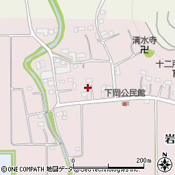 栃木県栃木市岩舟町下岡451-1周辺の地図