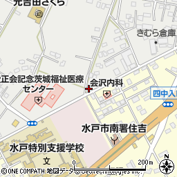 茨城県水戸市元吉田町1852-31周辺の地図