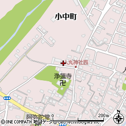 栃木県佐野市小中町1314周辺の地図