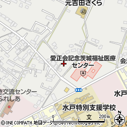 茨城県水戸市元吉田町1823-37周辺の地図