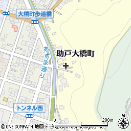栃木県足利市助戸大橋町1947周辺の地図