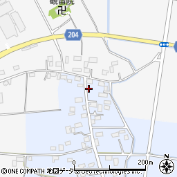 茨城県筑西市五所宮963周辺の地図