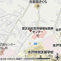 茨城県水戸市元吉田町1823-40周辺の地図