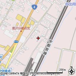 栃木県小山市喜沢565周辺の地図