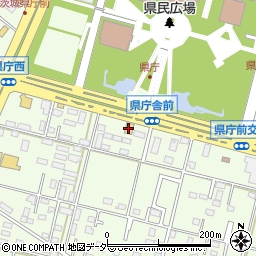 ガスト茨城県庁前店周辺の地図