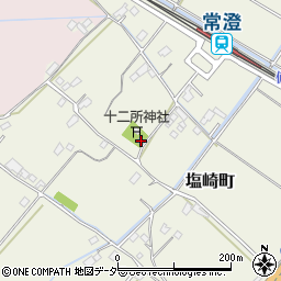 茨城県水戸市塩崎町2324周辺の地図