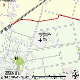 泉撚糸株式会社周辺の地図