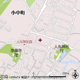 栃木県佐野市小中町2014周辺の地図