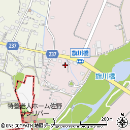栃木県佐野市小中町1787周辺の地図