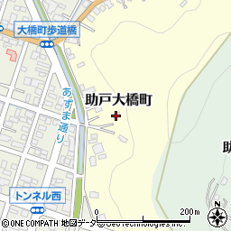 栃木県足利市助戸大橋町1877周辺の地図
