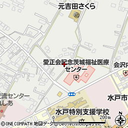 茨城県水戸市元吉田町1823-33周辺の地図