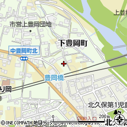 群馬県高崎市下豊岡町1251周辺の地図