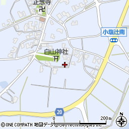 石川県加賀市小塩辻町ケ36-1周辺の地図