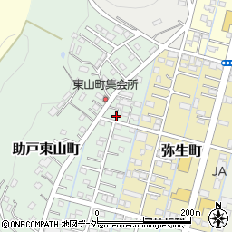 栃木県足利市助戸東山町878-5周辺の地図