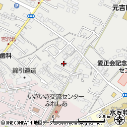 茨城県水戸市元吉田町1810-4周辺の地図