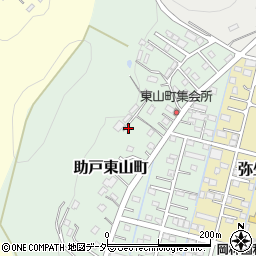 栃木県足利市助戸東山町1714周辺の地図