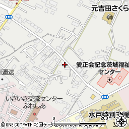 茨城県水戸市元吉田町1826周辺の地図