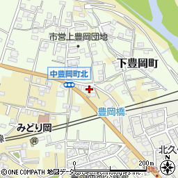 群馬県高崎市下豊岡町1255周辺の地図